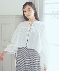 earth music&ecology ワッシャードロスト羽織りシャツ