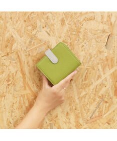 UNBILLION アトランタ ATLANTA / 牛革二つ折りカラーコンビウォレット