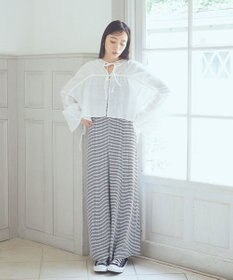 earth music&ecology ワッシャードロスト羽織りシャツ