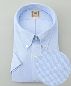 J.PRESS MEN 【KING SIZE】【夏に嬉しい高機能】カノコインレイパッチポケット シャツ/B.D