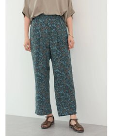 Green Parks ボタニカル柄イージーパンツ