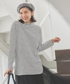 ANY モックネックプルオーバー