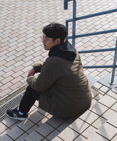 SHARE PARK MENS 【UNISEX】モンスター中綿カーディガン（L・XLサイズ）