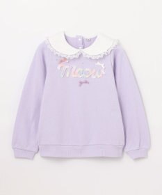 ANY KIDS 裏毛 モシャモシャ ロゴ トレーナー