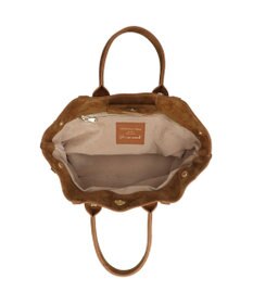 INTER-CHAUSSURES 【CHRISTIAN VILLA】レザーミディアムハンドバッグ