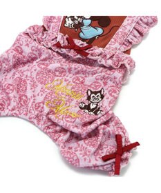 PET PARADISE ディズニー  ミニーマウス  アンティーク柄ロンパース 【小型犬】