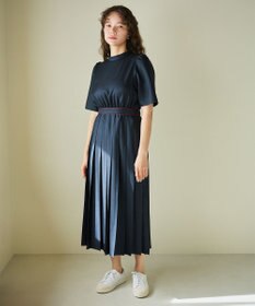 #Newans 〈花乃まりあさんコラボ〉ワイドプリーツワンピース