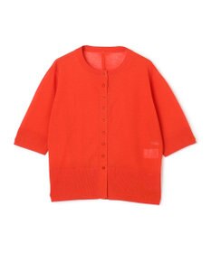 BEIGE， MOISE / シアーニット　5分袖カーディガン