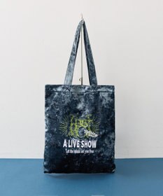 earth music&ecology クラッシュベロアトートバッグ