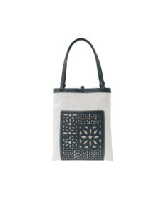 genten タペストリーカットワーク トートバッグ