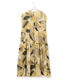 23区 S 【洗える】Pilatプリント タック ワンピース