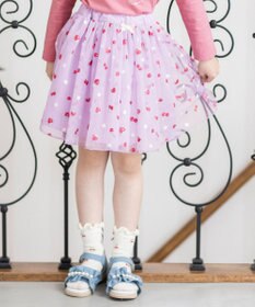 ANY KIDS 【チェリーベリーシリーズ】フルーツ チュール スカート