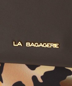 LA BAGAGERIE リサイクルレザー　フラップトート