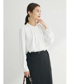 Green Parks ＢＰ　ケア楽　ポイント釦ブラウス