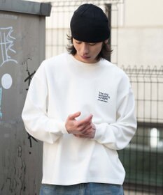 WEGO 【ユニセックス着用ITEM/MLサイズ展開】ガールプリントT（LS）