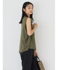 AMERICAN HOLIC 接触冷感ショルダータックノースリーブプルオーバー