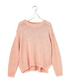 23区 L 【先行予約】コットンコードミックス クロップド ニット