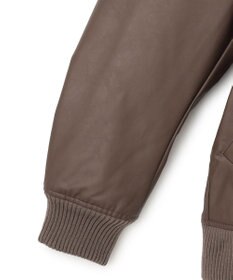 J.PRESS YORK STREET 【UNISEX】エコレザーMA-1