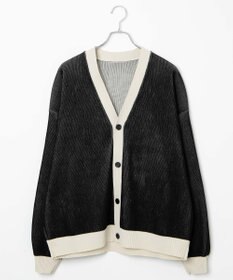 WEGO クリアライトリバーシブルカーディガン