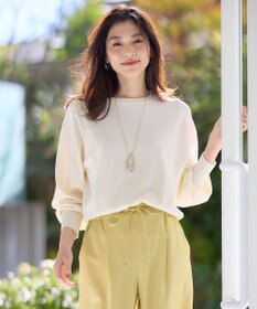 ANY 【洗濯機可】スプリングラグランニット