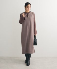 Green Parks 柄圧縮ポンチキーネックジャンスカ