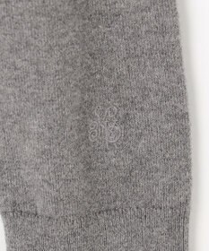 組曲 【加藤ローサさん着用】コットンカシミヤMIX刺繍入りニット