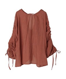 Green Parks ・ＥＬＥＮＣＡＲＥ　ＤＵＥ　バックリボンブラウス