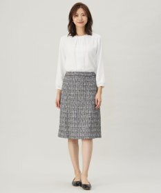 J.PRESS LADIES 【セットアップ対応】ファンシーツイード スカート