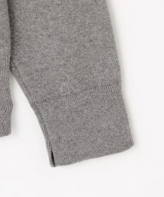 組曲 S 【加藤ローサさん着用】コットンカシミヤMIX刺繍入りニット