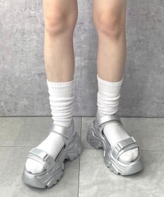 WEGO 【S～XLサイズ】厚底ダッドスポーツサンダル