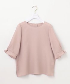 ANY SIS 【速乾・接触冷感】スムージーポリエステル クルーネック ブラウス