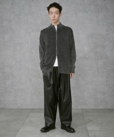 WEGO 【ユニセックス着用ITEM】合皮イージータックパンツ