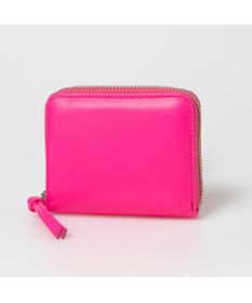 UNBILLION ペルケ perche / 蛍光レザーストラップ付き・ジャバラカードウォレット