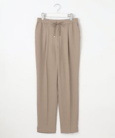 自由区 L 【洗える】ツイステッドダブルクロス テーパード パンツ