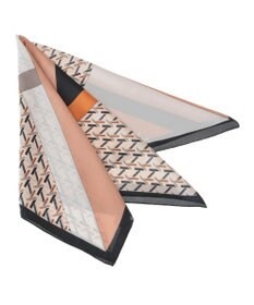 Green Parks ・ジオメトリーパターンスカーフ　７０×７０