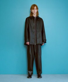 WEGO 【ユニセックス着用ITEM】合皮イージータックパンツ