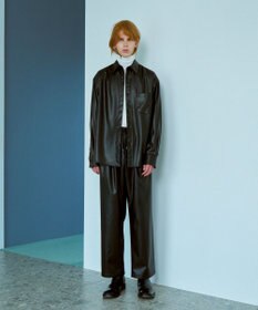 WEGO 【ユニセックス着用ITEM】合皮イージータックパンツ