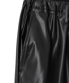 WEGO 【ユニセックス着用ITEM】合皮イージータックパンツ