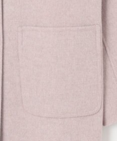 J.PRESS LADIES L 【リバーシブル】ウールナイロン リバー ミドル コート