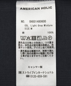 AMERICAN HOLIC 【２点セット】リンガーＴシャツ＋カーディガン