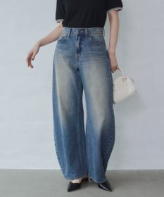 WEGO ワイドカーブデニムパンツ