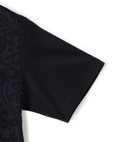 JOSEPH HOMME オリエンタルジャガードニットブロック　クルーネック半袖カットソー