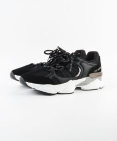 STEVE MADDEN SKYBOX ボリュームソールメタリックラインスニーカー