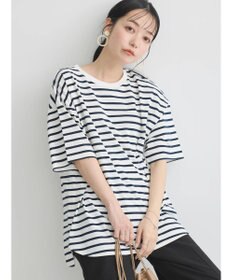 earth music&ecology ラウンドチュニックＴ