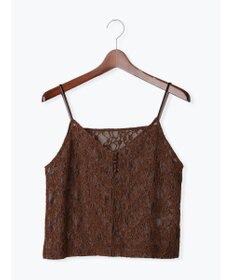 Te chichi 起毛レース前後2WAYキャミブラウス