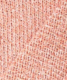 23区 L 【先行予約】コットンコードミックス クロップド ニット