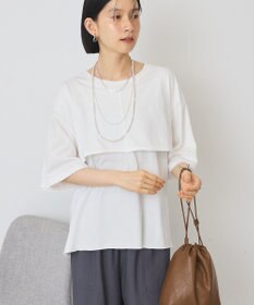 AMERICAN HOLIC レイヤード風加工Ｔシャツ