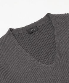 WEGO エルボーパッチVネックプルオーバー