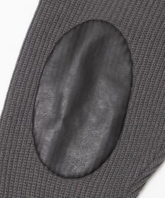 WEGO エルボーパッチVネックプルオーバー