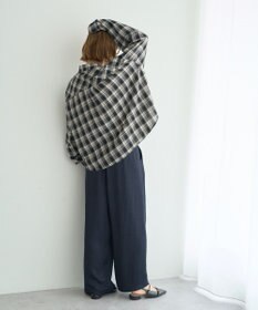 YECCA VECCA ビンテージサテンイージーワイドパンツ